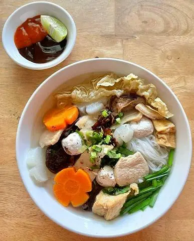 Hình ảnh Hủ tiếu mì chay