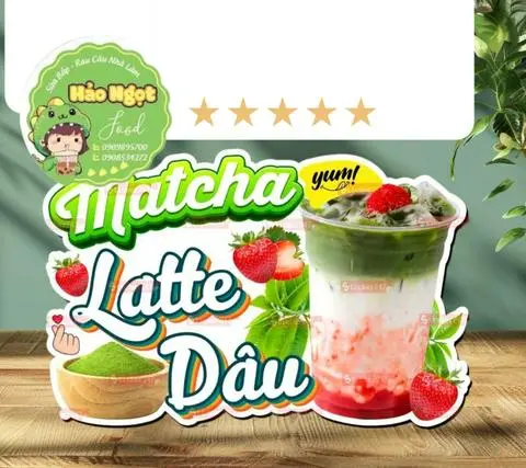 Hình ảnh MATCHA LATTE DÂU| M