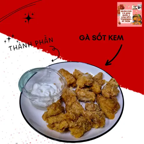 Hình ảnh Gà sốt kem 
