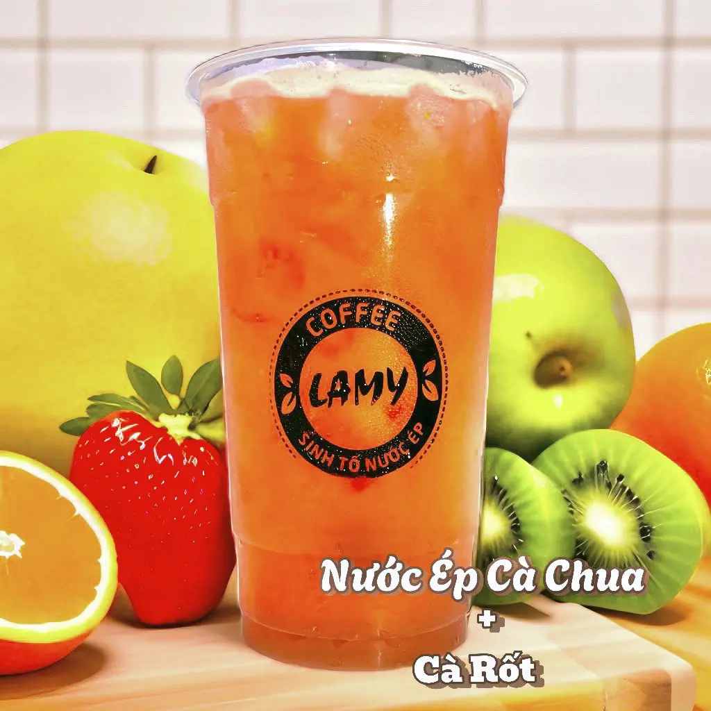 Hình ảnh Nước ép (Cà Chua + Cà Rốt)