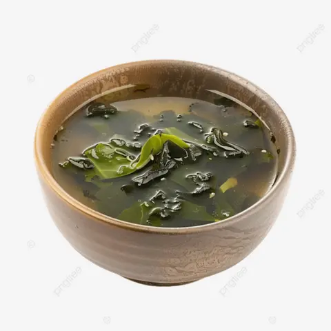Hình ảnh Soup rong biển không thịt băm