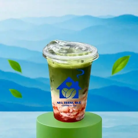 Hình ảnh Matcha ổi hồng