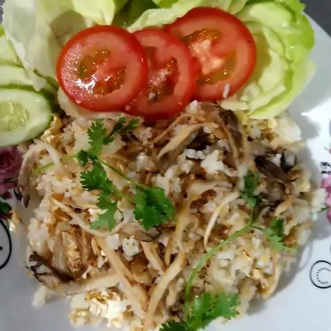 Hình ảnh Cơm chiên cá mặn chay