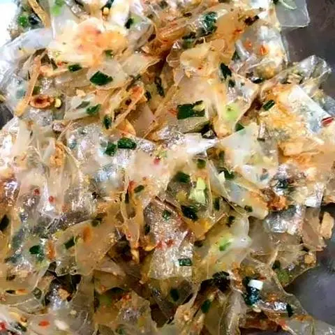 Hình ảnh Bánh tráng dẻo mỡ hành