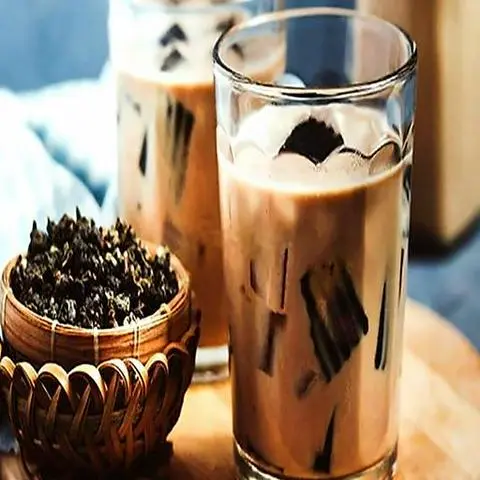 Hình ảnh Trà sữa trân châu đen thạch sương sáo 