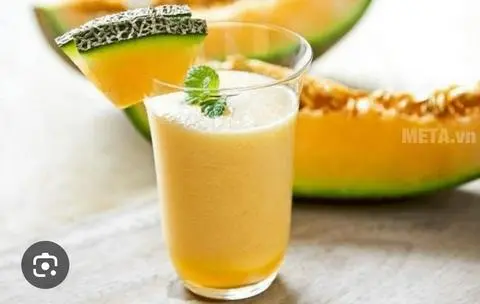 Hình ảnh Sinh tố dưa lưới 