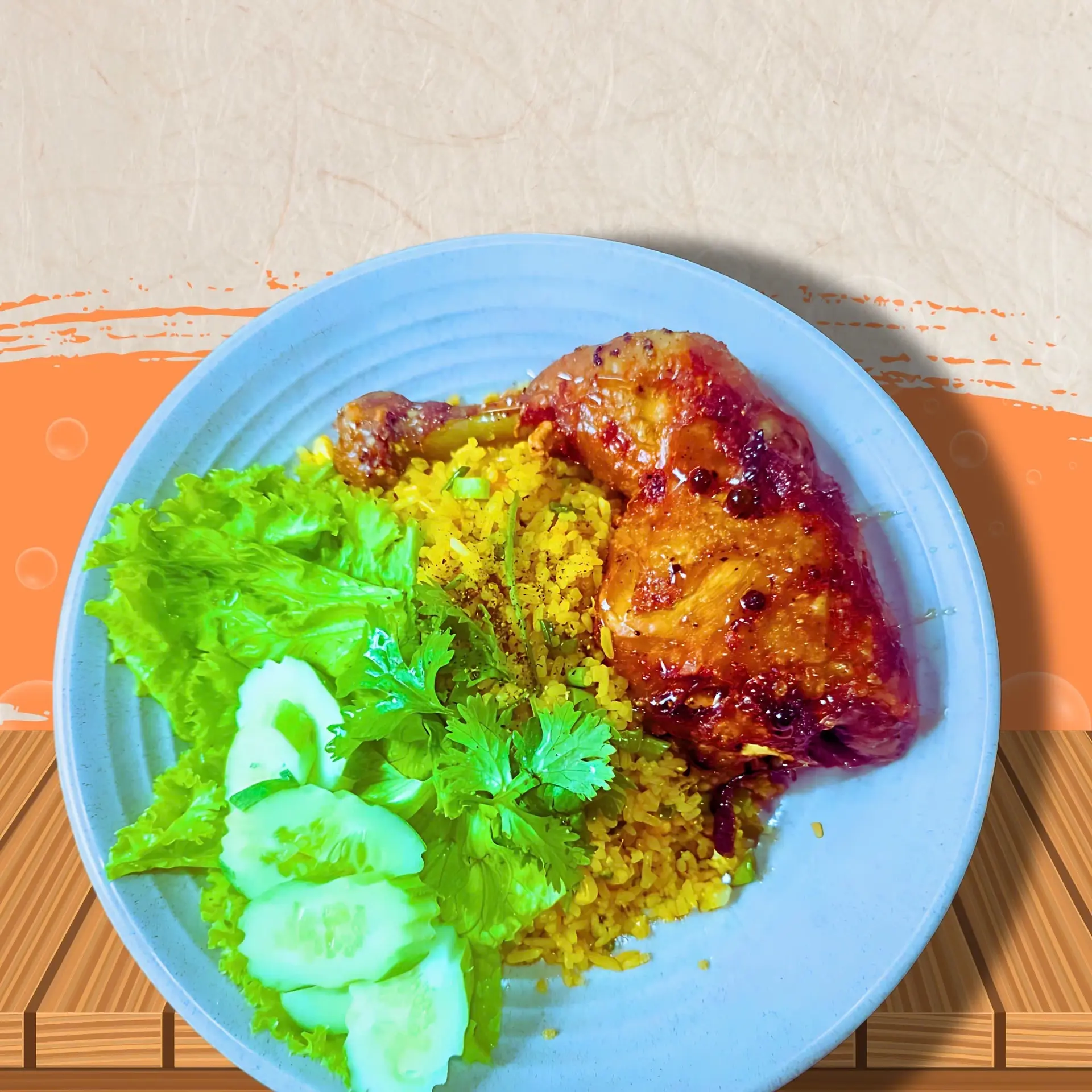 Hình ảnh Cơm Gà Sốt Tiêu