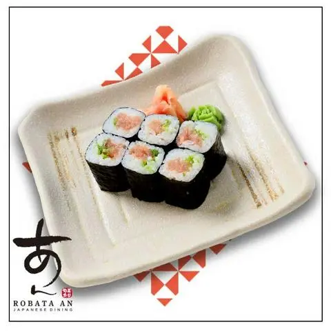 Hình ảnh "NEGI TORO Roll" Tuna Roll & green onion /Sushi rong biển cuộn cá ngừ trộn hành băm 