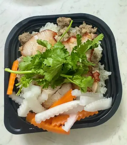 Hình ảnh Xôi Xá Xiu size nhỏ 