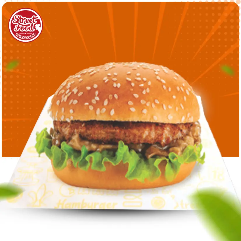 Hình ảnh Burger Bò