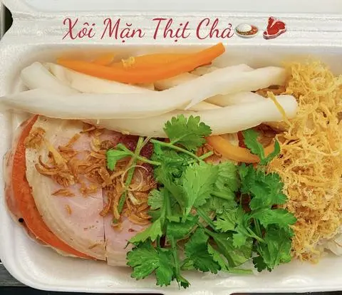 Hình ảnh Xôi Mặn Thịt Chả