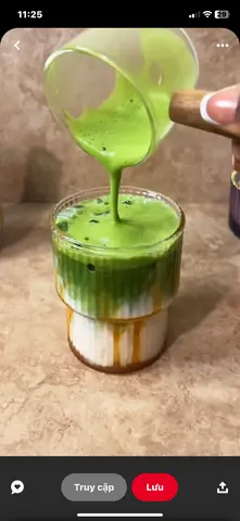 Hình ảnh Salted Caramel Matcha Latte
