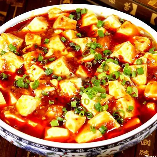 Hình ảnh K30-Đậu hủ sốt Tứ Xuyên