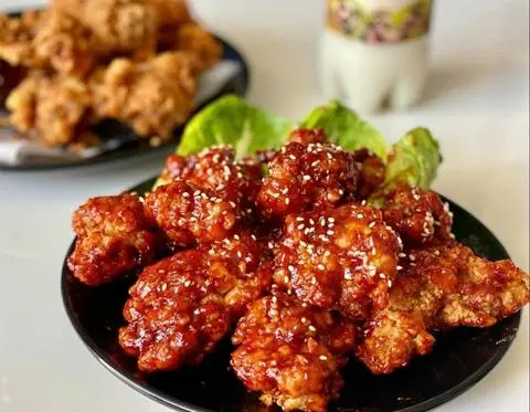 Hình ảnh GÀ VIÊN SỐT TƯƠNG CAY HÀN QUỐC