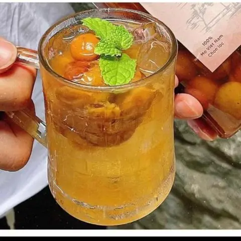 Hình ảnh Nước mơ ngâm đường phèn 