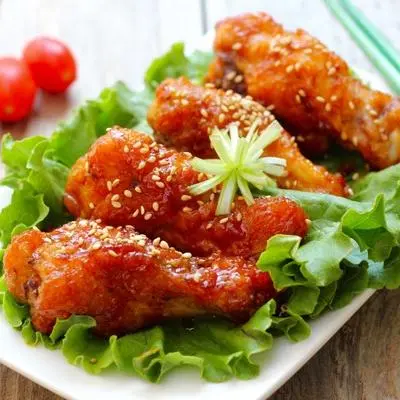 Hình ảnh Đùi gà sốt chua ngọt