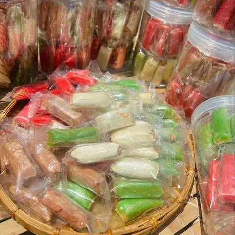 Hình ảnh Kẹo đậu phộng bơ xốp 4 vị (500g) 