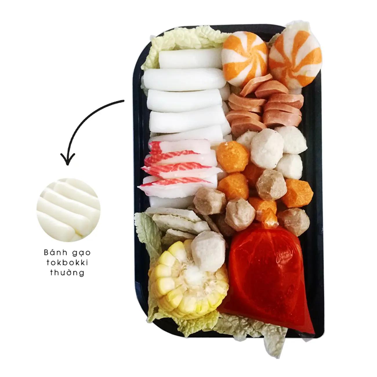 Hình ảnh Set Lẩu Tokbokki Truyền Thống Lớn (TL) (2-3 người ăn)