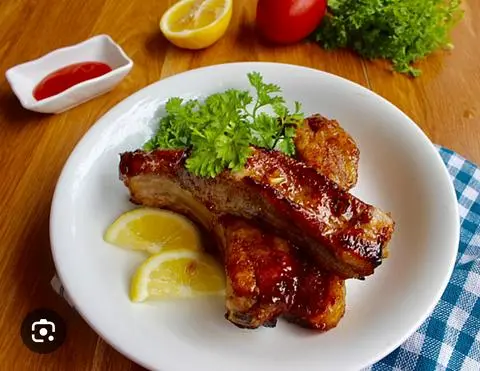 Hình ảnh Sườn Cọng Nướng Than Hoa