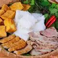 Hình ảnh Bún đậu thịt chả cốm 