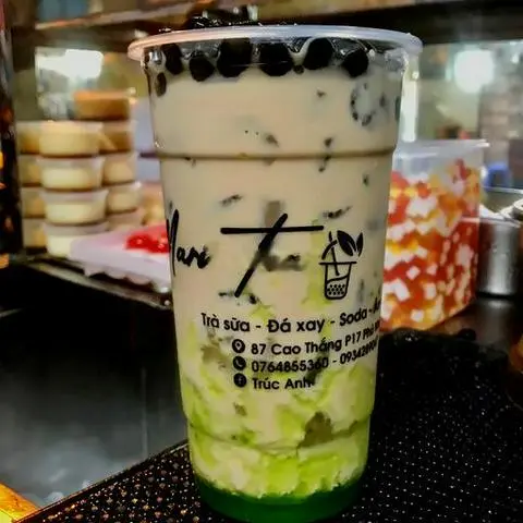 Hình ảnh Trà Sữa Dưa lưới