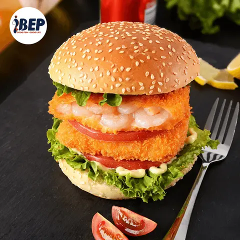 Hình ảnh Hamburger Hải Sản