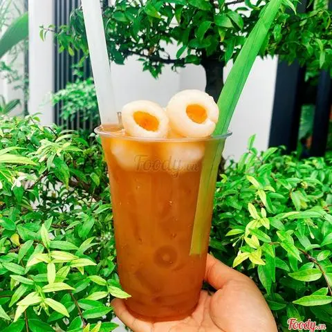 Hình ảnh Trà Vải Hoa Hồng