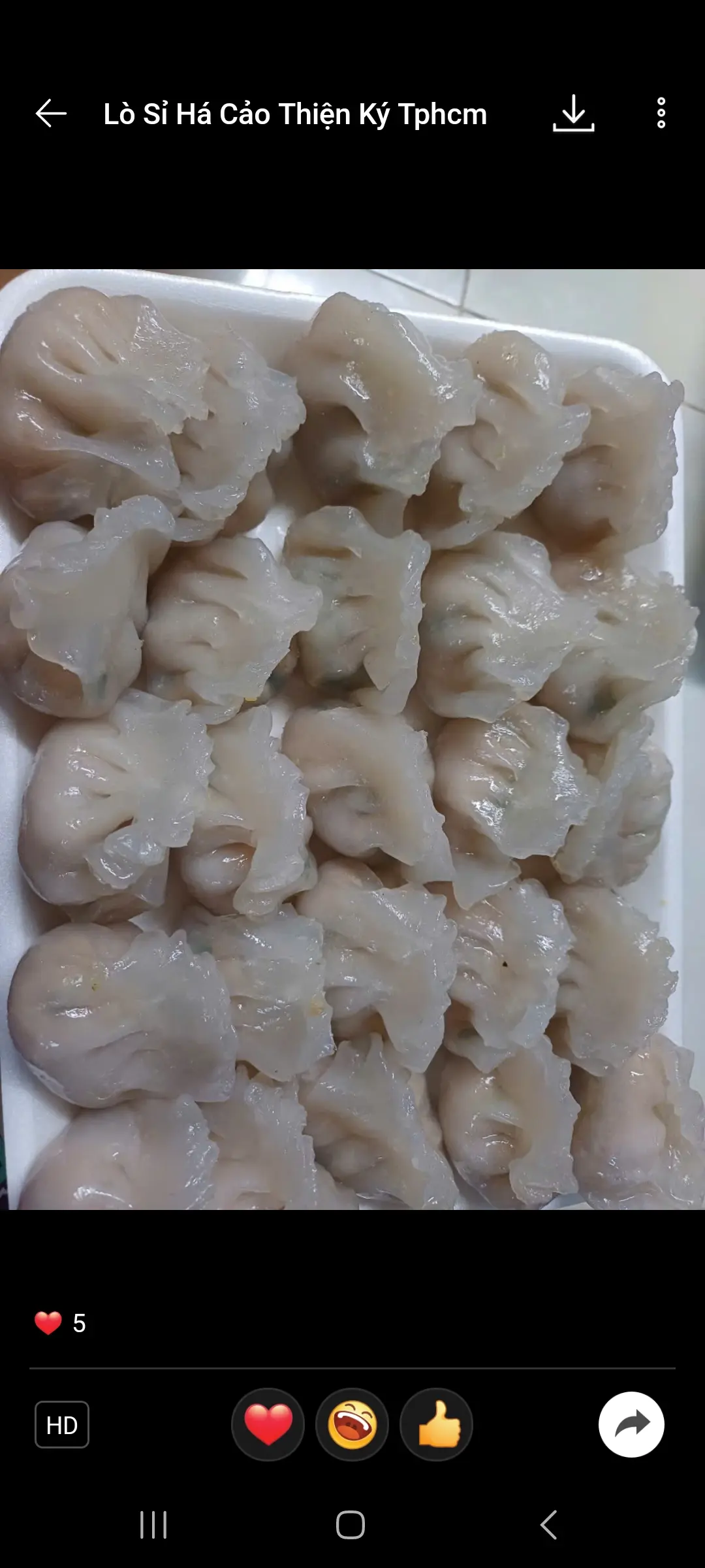 Hình ảnh Há cảo thịt bắp