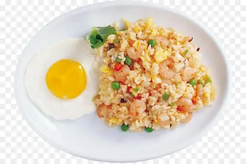 Hình ảnh Cơm chiên dương châu nhỏ Trứng opla