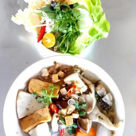 Hình ảnh Hủ tiếu dai thập cẩm chay