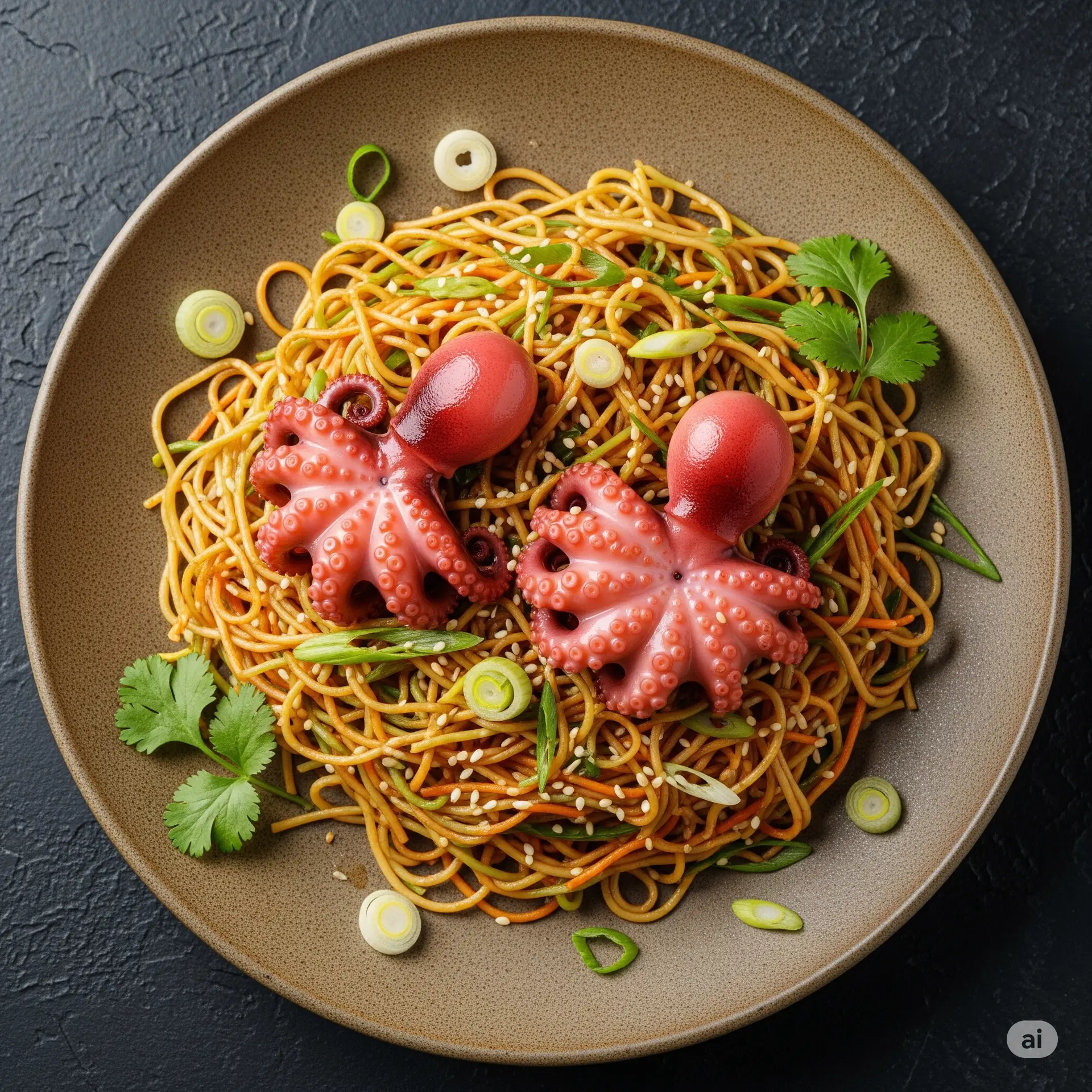 Hình ảnh Mì indomie bạch tuột