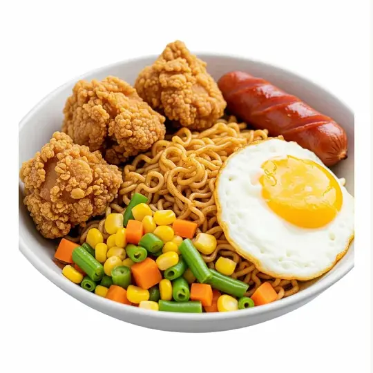 Hình ảnh Mì trộn đặc biệt full topping