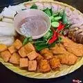 Hình ảnh Bún đậu thịt dồn sụn chả cốm 