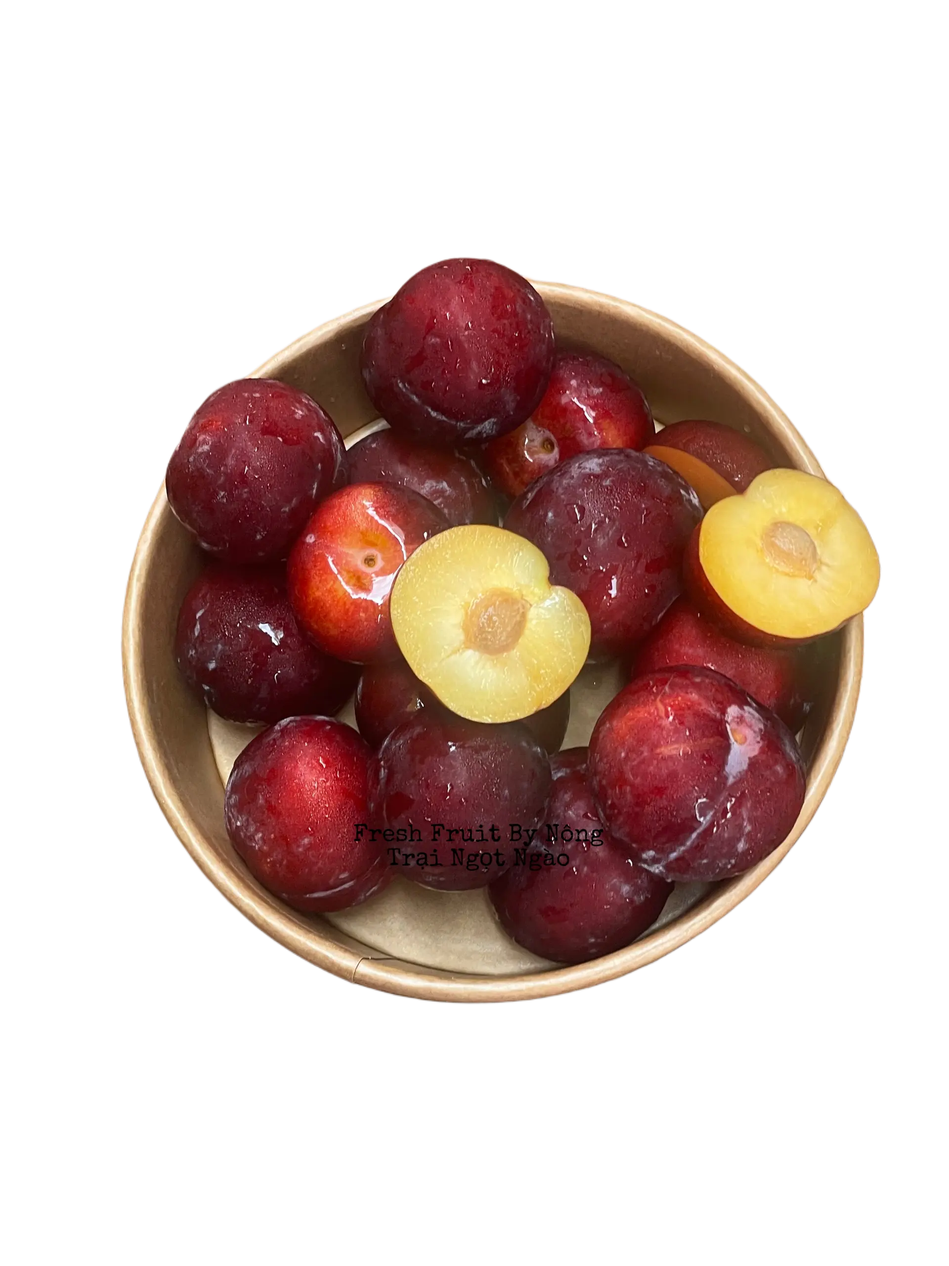 Hình ảnh mận cherry - Hộp