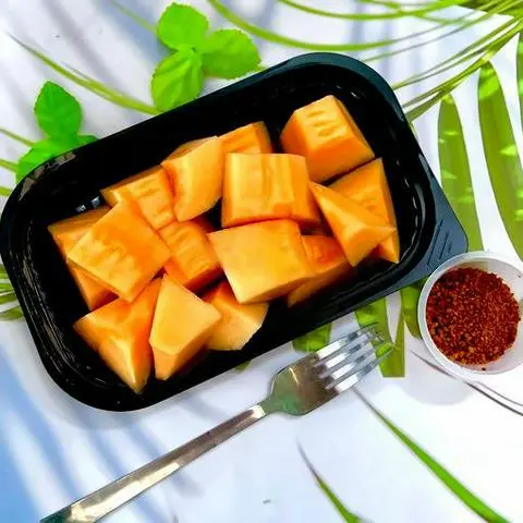 Hình ảnh Dưa lưới cắt sẵn