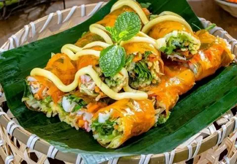 Hình ảnh Bánh Tráng Cuộn Bơ