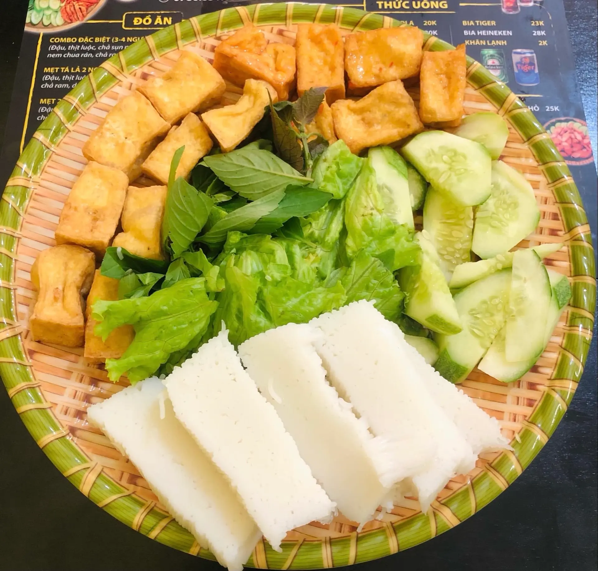Hình ảnh Bún đậu Chay