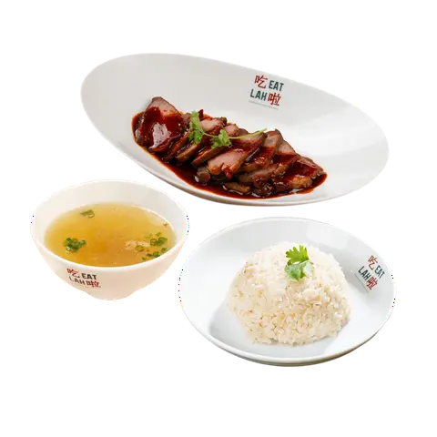 Hình ảnh Cơm Xá Xíu 叉烧饭 Roasted Pork Rice (Char Siew)
