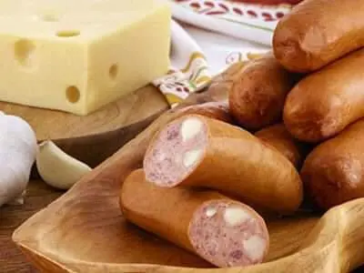 Hình ảnh Xúc xích phô mai