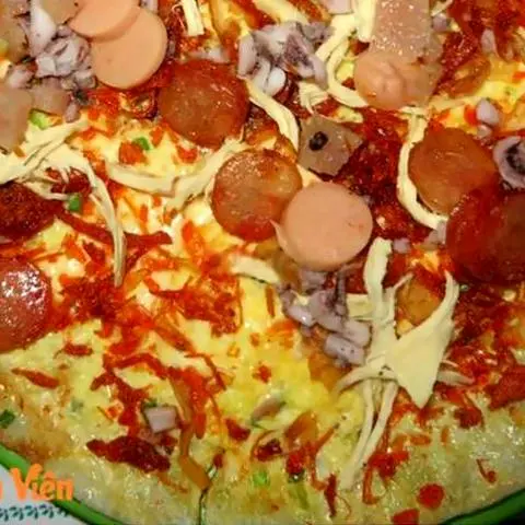 Hình ảnh Bánh tráng nướng đà  lạt 