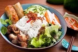 Hình ảnh Bún Chả giò, món mặn 