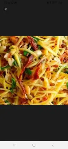 Hình ảnh gỏi xoài khô bò 