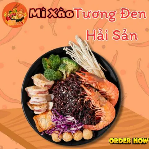 Hình ảnh Mì Xào tương Đen Hải sản