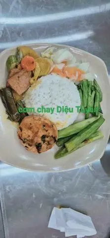 Hình ảnh cơm chả nấm 