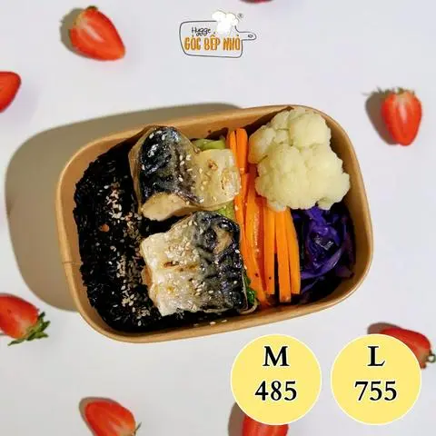 Hình ảnh Cơm gạo lứt cá Nauy - Norway mackerel