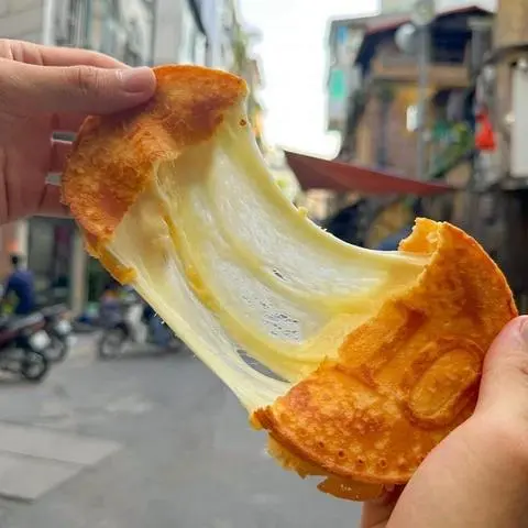 Hình ảnh Bánh đồng xu xúc xích phô mai