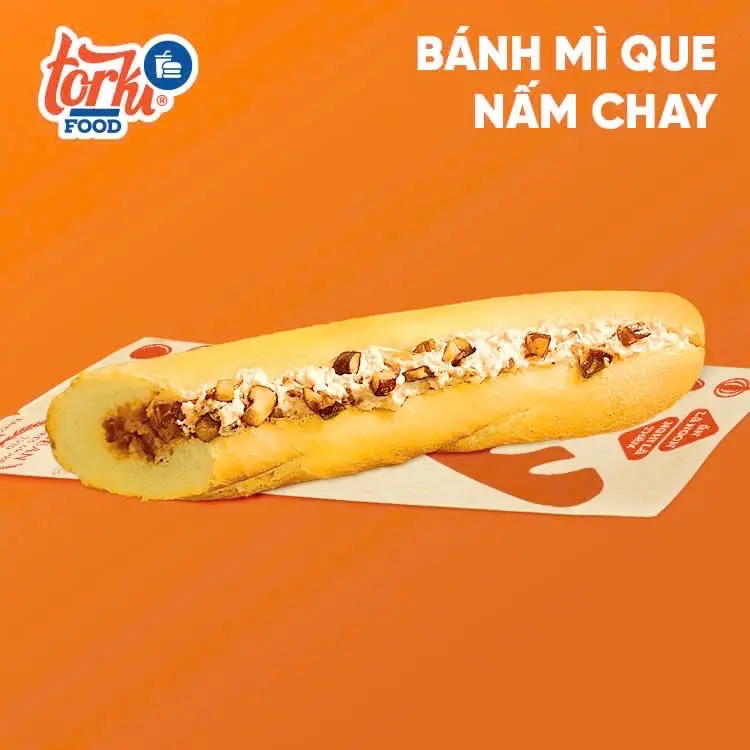 Hình ảnh Bánh Mì Que Nấm Chay