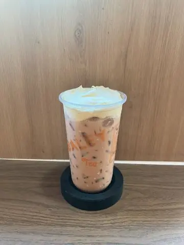 Hình ảnh tra sữa kem sầu riêng 