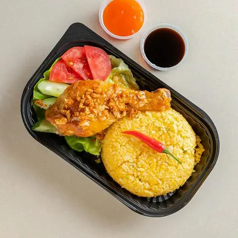 Hình ảnh Cơm Gà Mắm Tỏi (đùi tỏi)