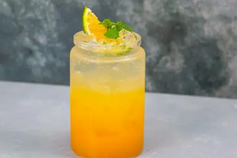 Hình ảnh Soda cam đào